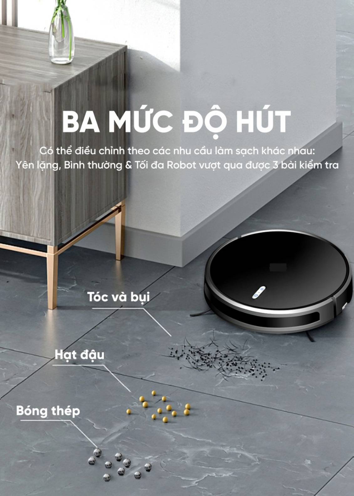 Robot hút bụi Hubert HB-A68-plus /Hình số 5